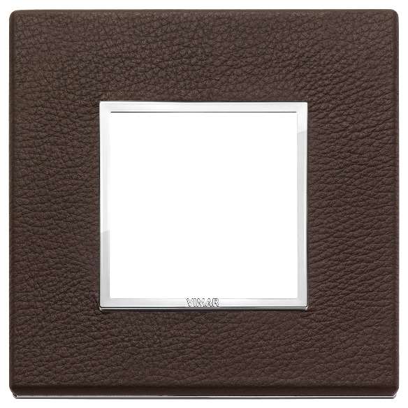 Vimar Eikon Evo - Raffinati 2M (Leder - Tobacco)