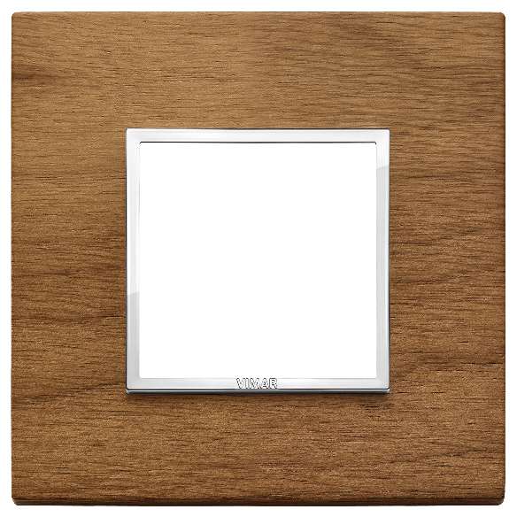 Vimar Eikon Evo - Naturali 2M (Hout - Italian Walnut)