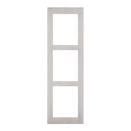 Zennio GetFace IP - Opbouw Installatieframe - 3 Modules (RVS)