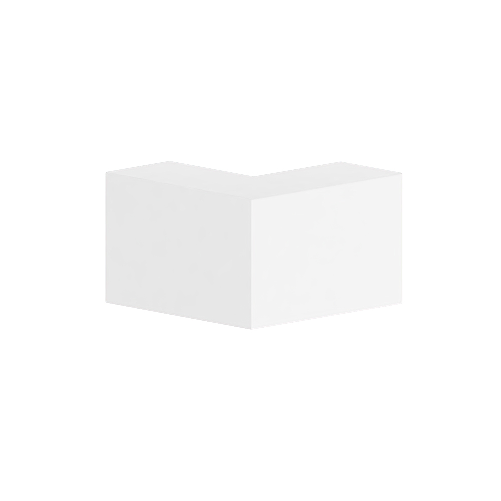 GGK Micro-BRA - 60x90/45, Buitenhoek, 90° (Gecoat aluminium) RAL 9010 - VPE=1