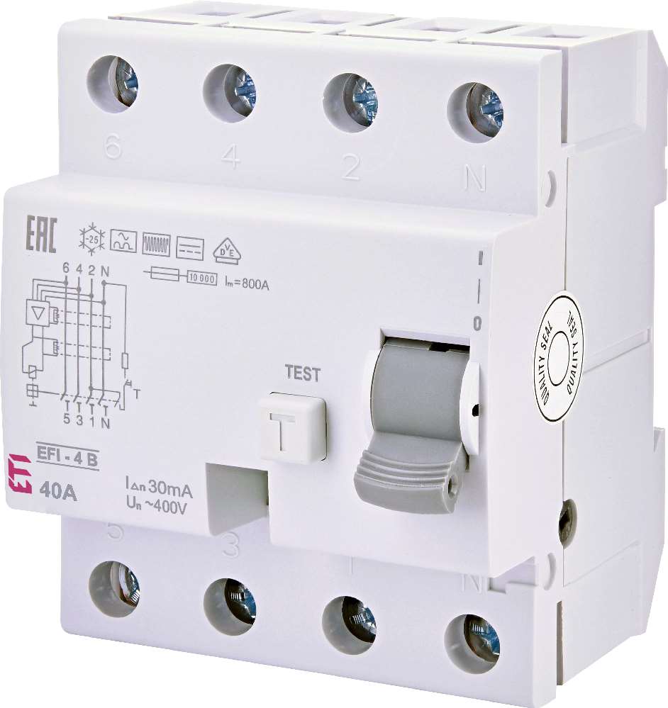 ETI ASTI - Différentielle EFI-4 B 40/0.03