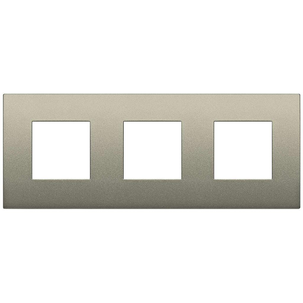 Vimar Arké Classic - Metal-Color 6M - 2+2+2x71 (Metaal - Mat champagne)