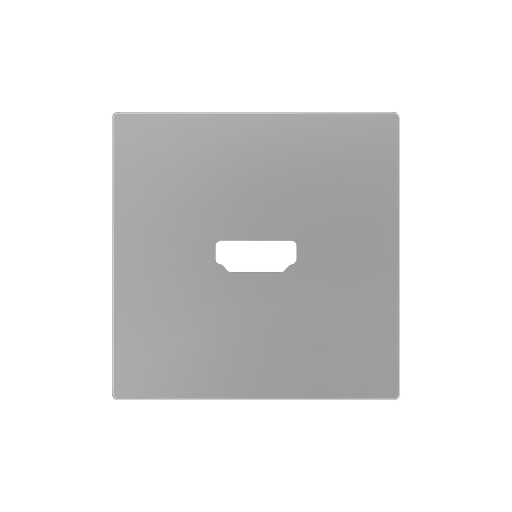 Zennio ZS55 - Enjoliveur HDMI (Argenté)