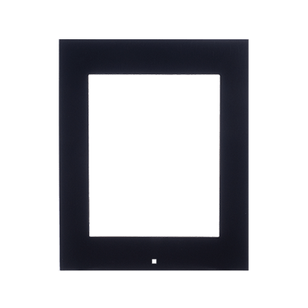 Zennio Getface IP - Opbouw installatieframe - 1 module (zwart) - (ook voor ZEZVP-SCAMB)