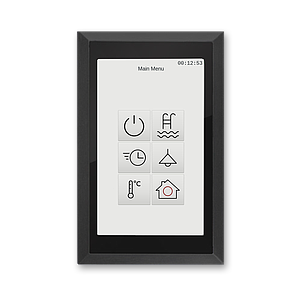 Arcus-EDS Touch_IT AC4 - 4,3" (Aluminium, geborsteld geannodiseerd- zwart)