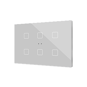 Zennio Flat XL X6 (Argent)