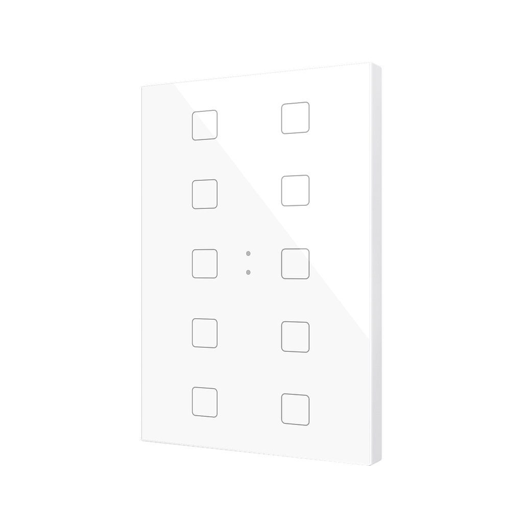 Zennio Flat XL X10 (Blanc)