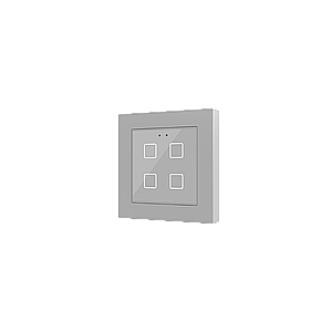 Zennio Flat 55 X4 v2 (Argenté)