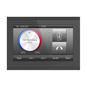 Elsner Corlo Touch KNX 5" WL (Noir/Noir)